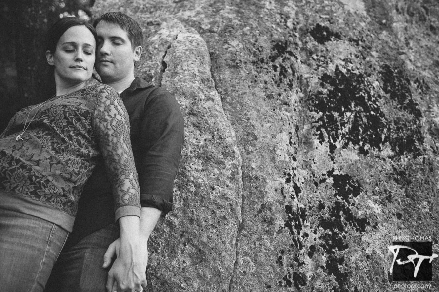 Roberta and Andrew. Bull Creek, Austin. Photographed by Philip Thomas.