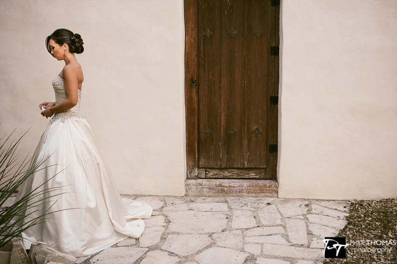 The Bride waiting- Philip Thomas Photography