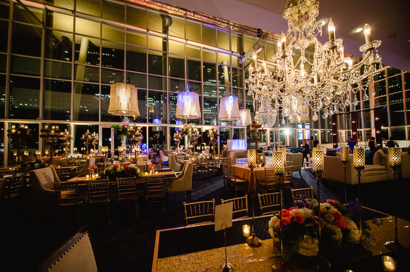 Hobby Center Wedding Reception