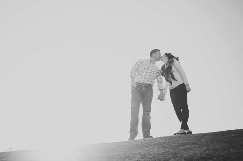 Sarah and Jeff on top of Hermann Park, Hosuton