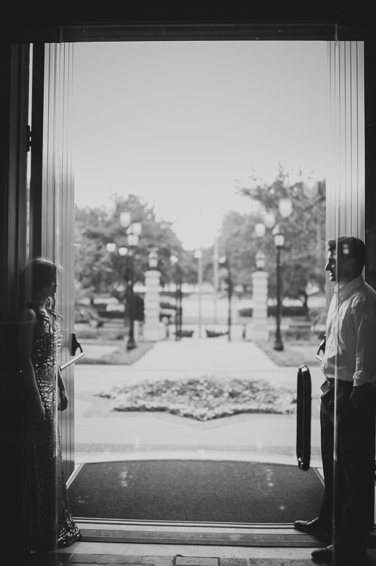 Robbie and Kelly at Julia Ideson Library, Houston