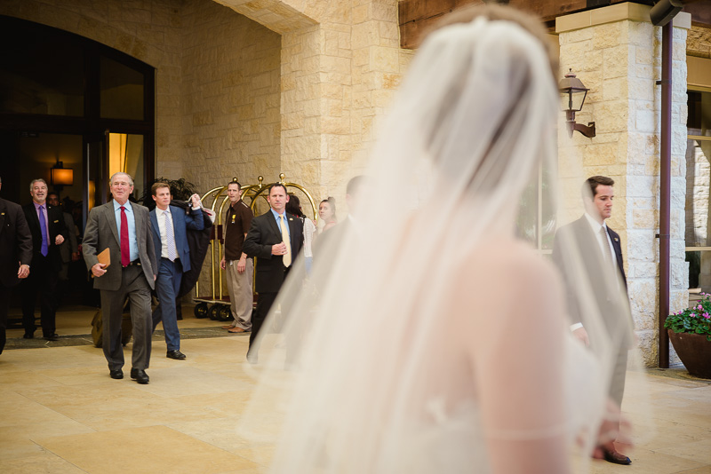 President George W.Bush and secret service approach the bride,  JW Marriott Hill Country San Antonio