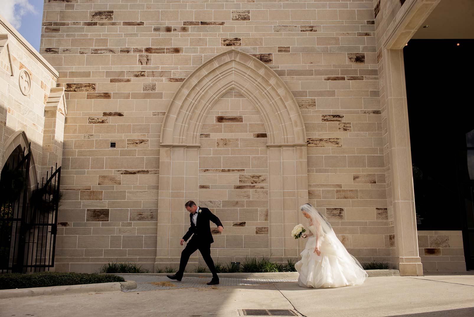 Holy Rosary, Houston, Wedding photographer Philip Thomas