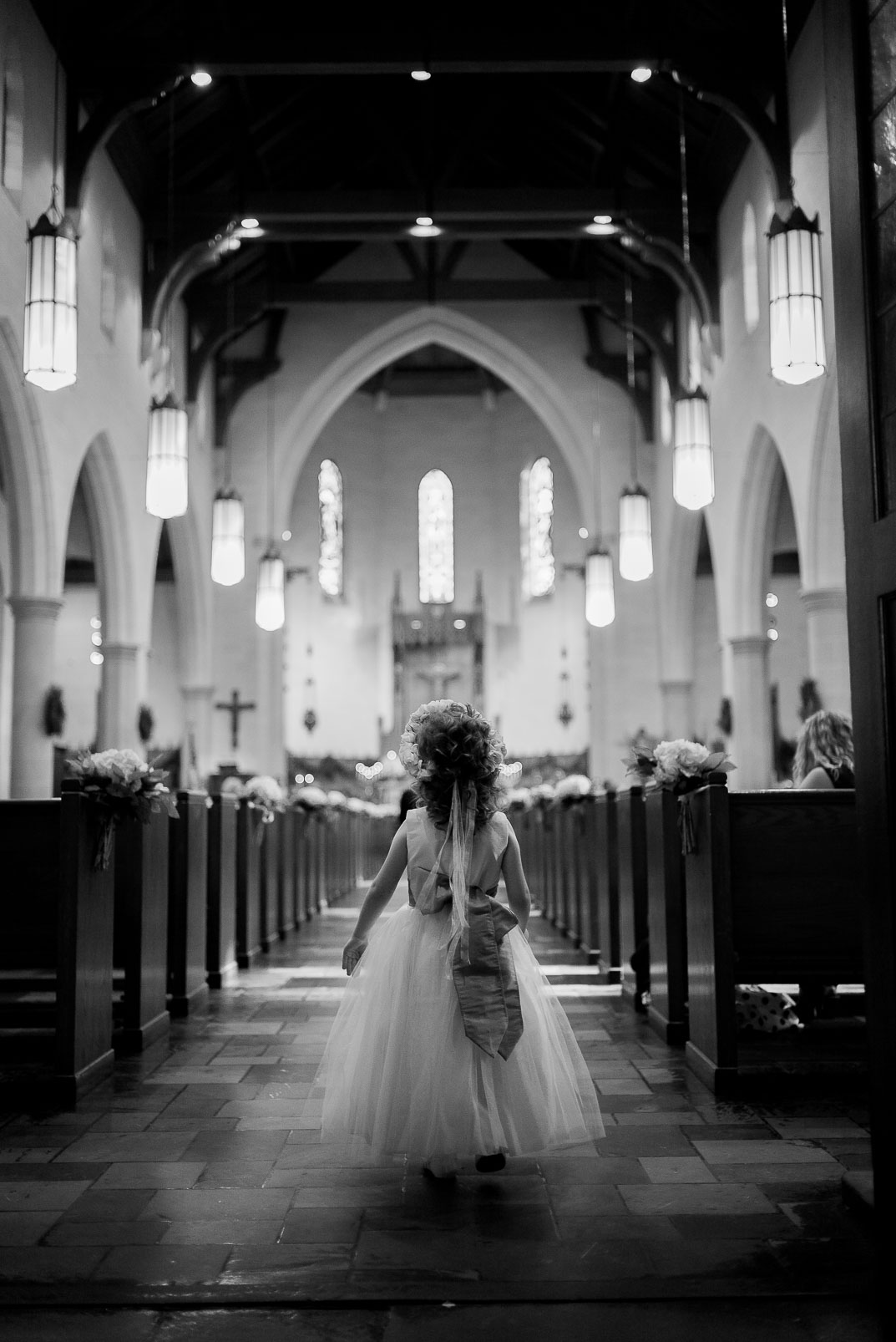 Holy Rosary, Houston, Wedding photographer Philip Thomas