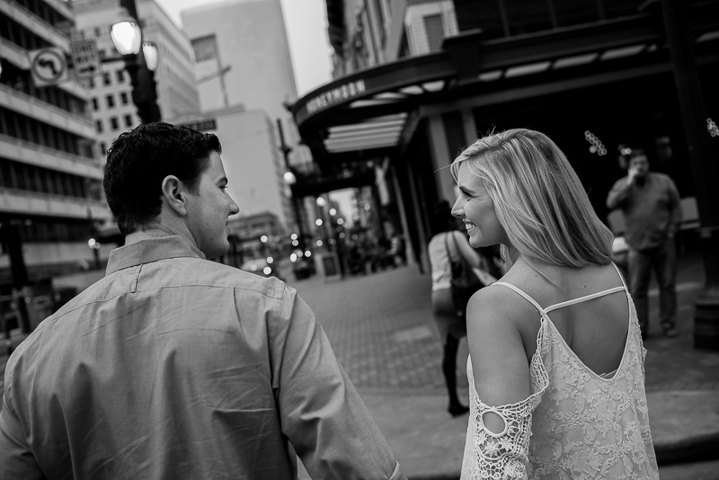Downtown Houston Engagement Session
