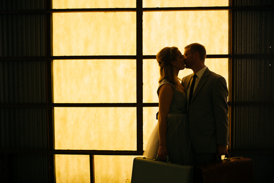 1940 Air museum Houston Engagement Session