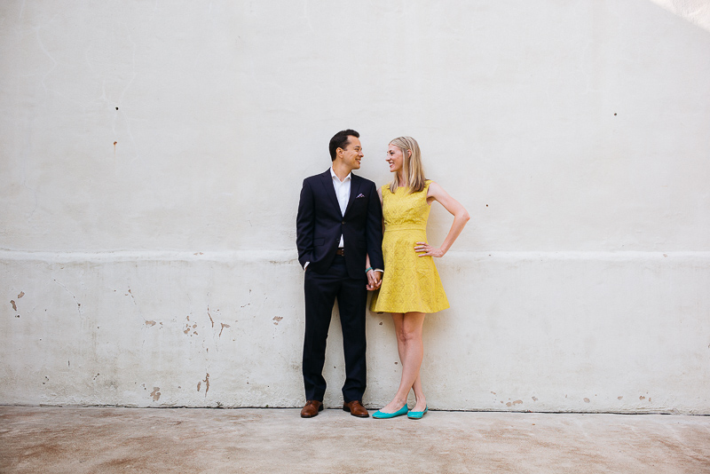 Jennifer and Eddie photographed at The Governors Mansion