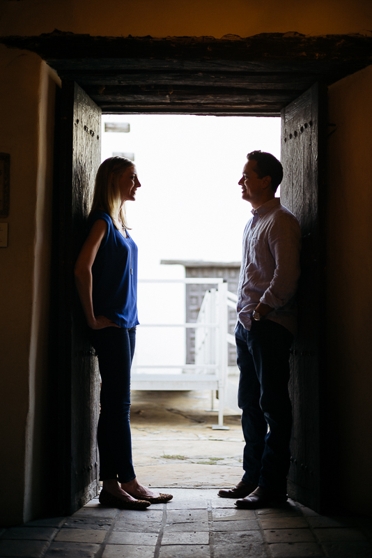 Couple's engagement session at the Governors Mansion, San Antonio, Texas