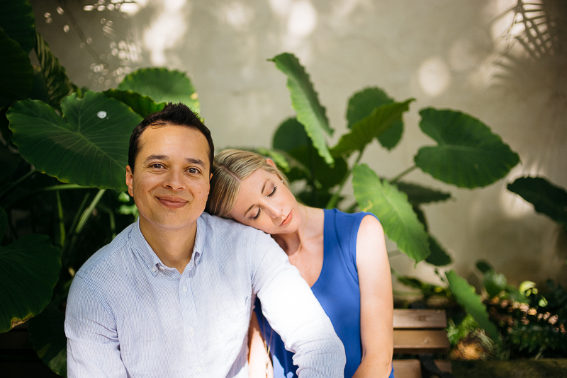 Couple's engagement session at the Governors Mansion, San Antonio, Texas