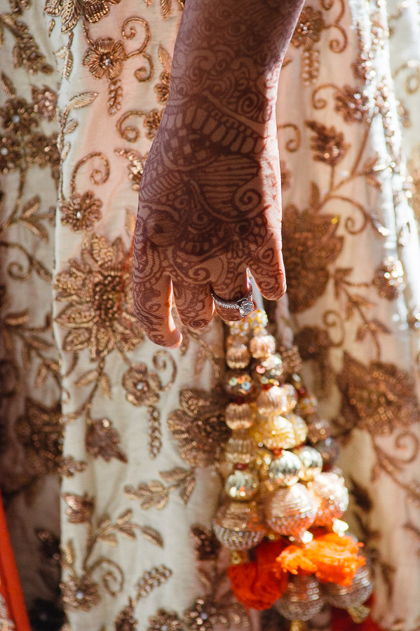 Decor on dress Indian  Sheraton Mahwah Hotel New Jersey