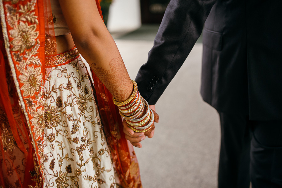 Leica Wedding Holding Hands Sheraton Mahwah Hotel