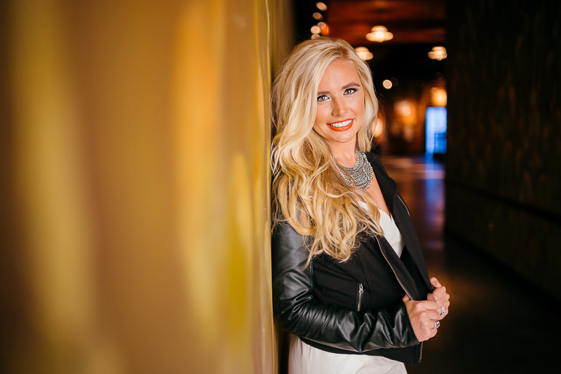 The bride photographed at House of Blues- Houston