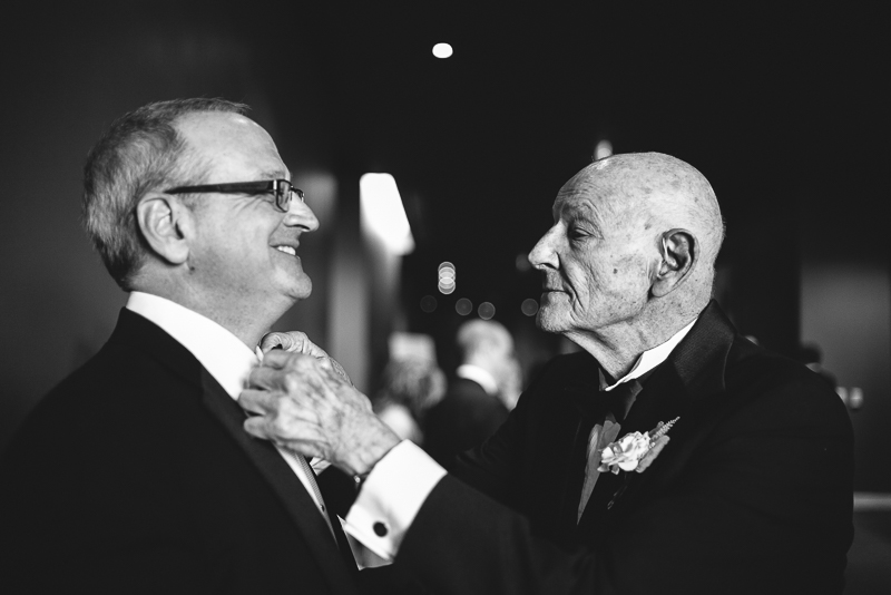 Father and son at W Hotel