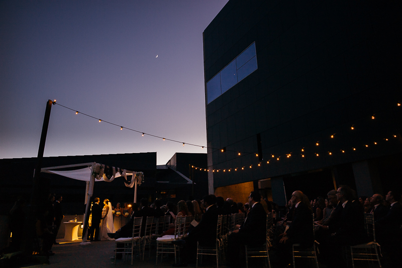 Jewish ceremony on the W Hotel balcony