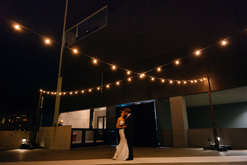 Couple dance alone at W Hotel, Austin, Texas