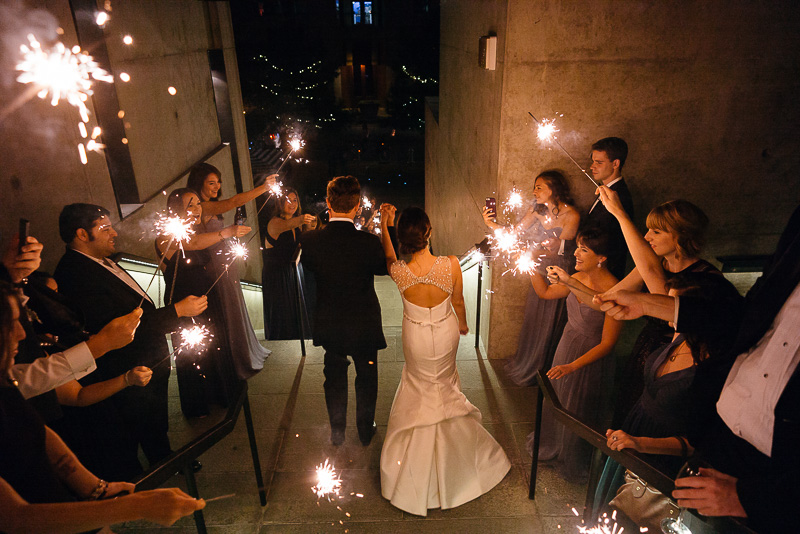 Wedded couple depart W Hotel, Texas