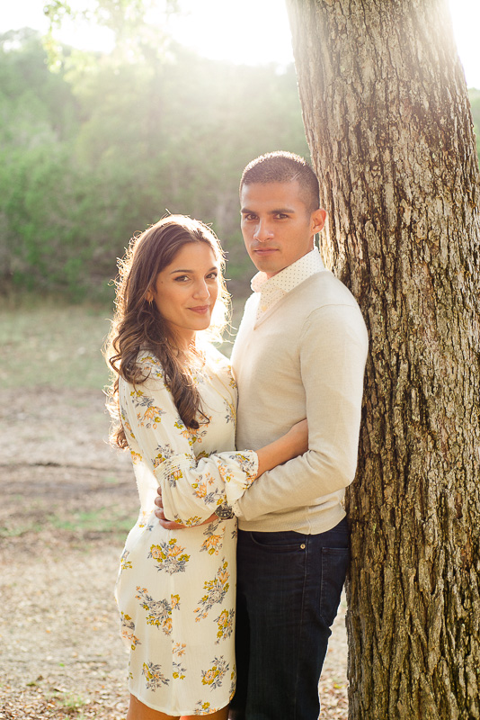 Clarissa and Esteban Engagement Session in Hill Country