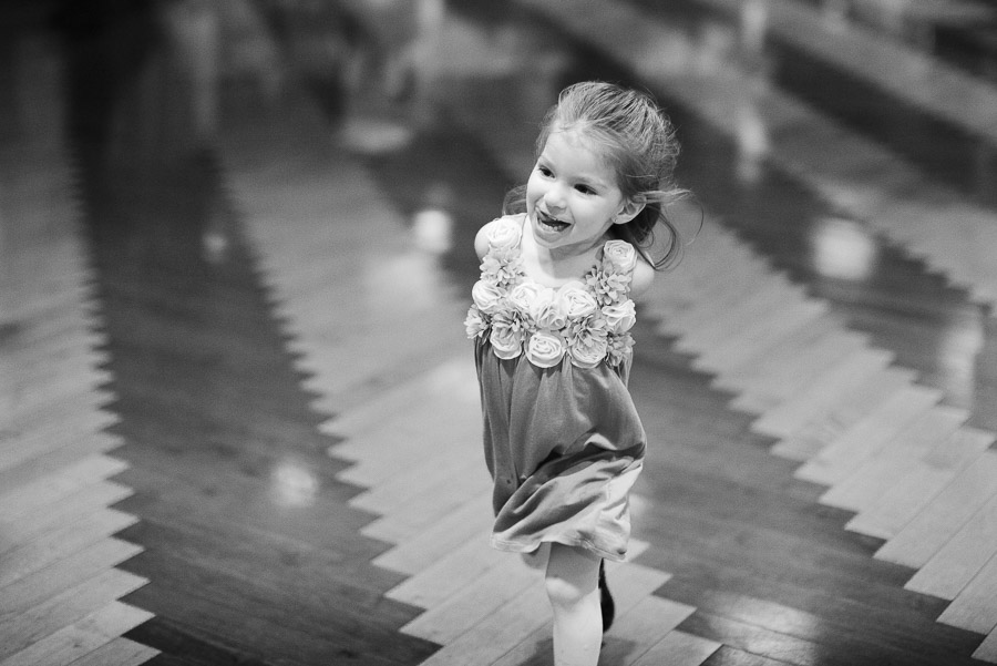 Girl at Rio Plaza wedding rehearsal dinner