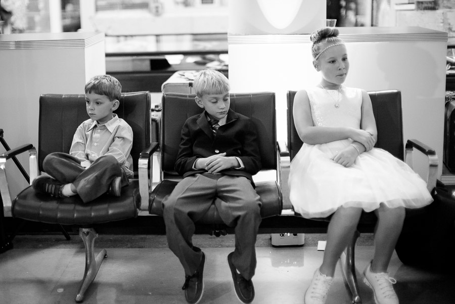 1940's Air Terminal Houston Wedding