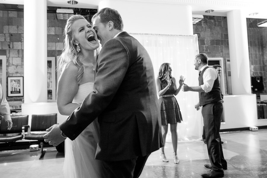 1940's Air Terminal Houston Wedding