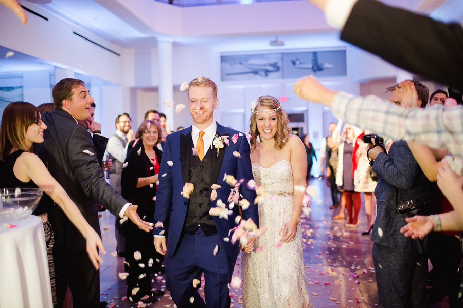 1940's Air Terminal Houston Wedding