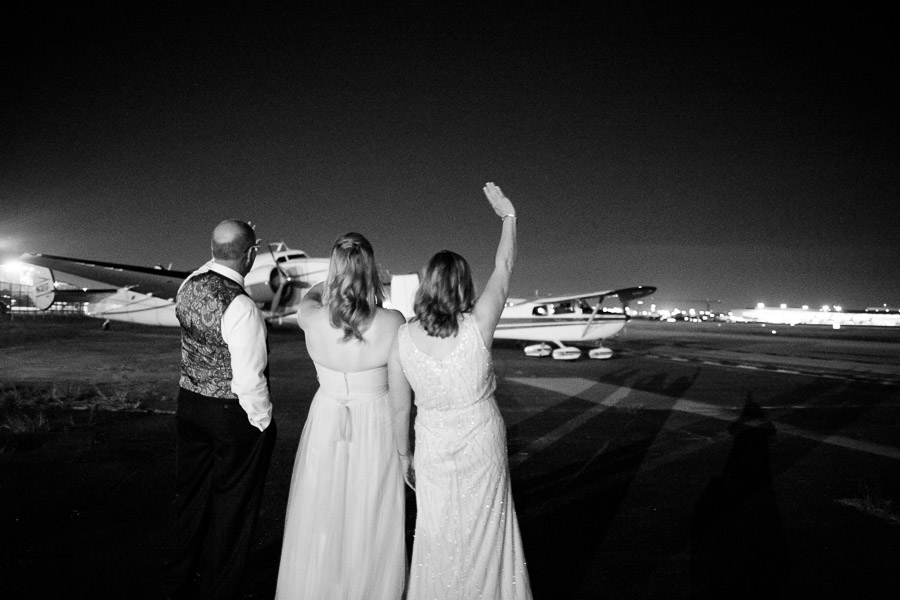 1940's Air Terminal Houston Wedding