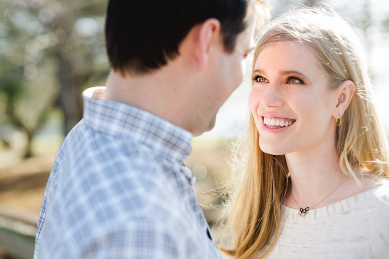 Hermann Park Engagement Anna and Clark