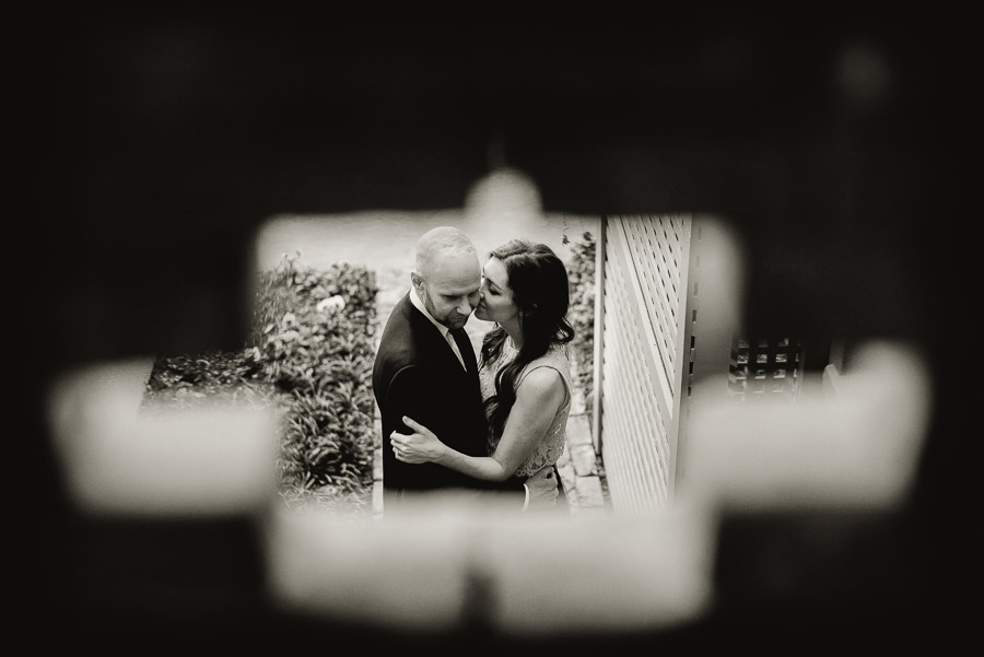 Bryan Museum Galveston couple engaged through wall