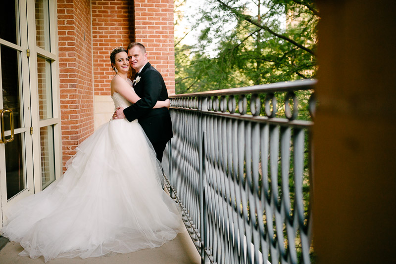 Just married couple at The Westin Riverwalk, San Antonio, Texas