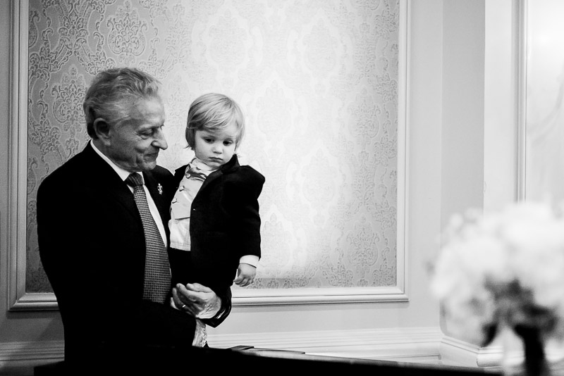 Grandfather with grandson The Westin Riverwalk, San Antonio, Texas reception