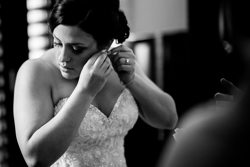 Bride dresses at The Valencia ear rings