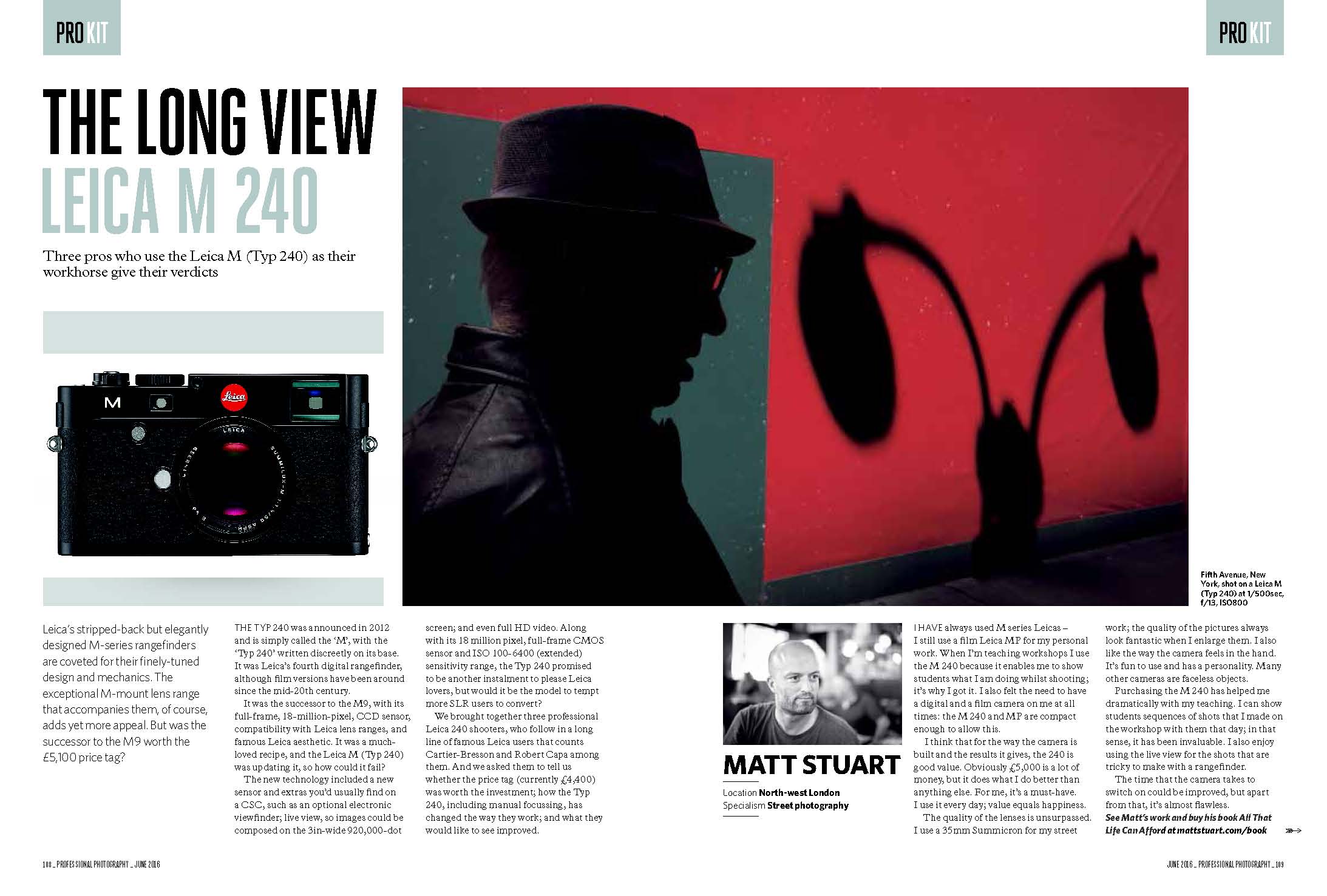 Professional Photography - 3 Pro photographers use the Leica M (Typ 240) as their workhorse give their verdicts Page 1 0f 2