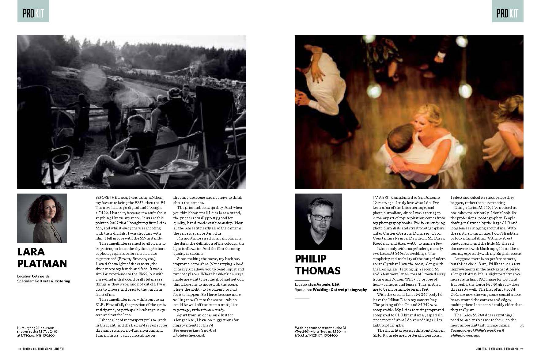 Professional Photography - 3 Pro photographers use the Leica M (Typ 240) as their workhorse give their verdicts Page 2 0f 2