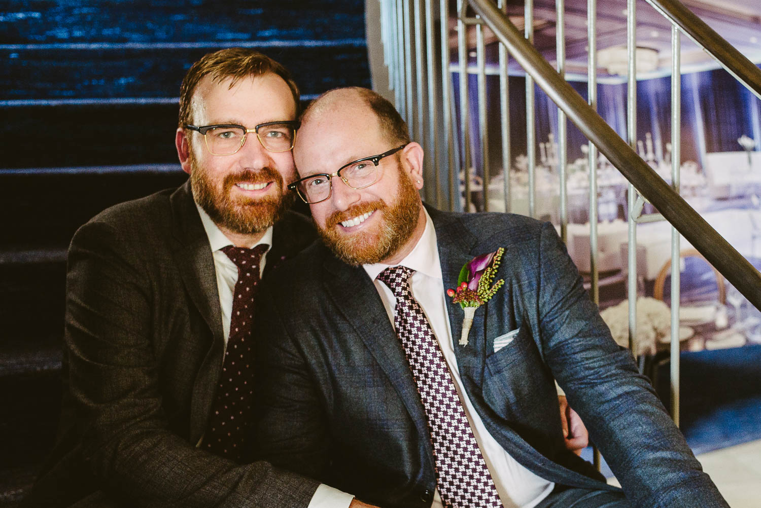 LGBTQ and gay wedding - Same-sex wedding couple - Leica wedding photography Philip Thomas