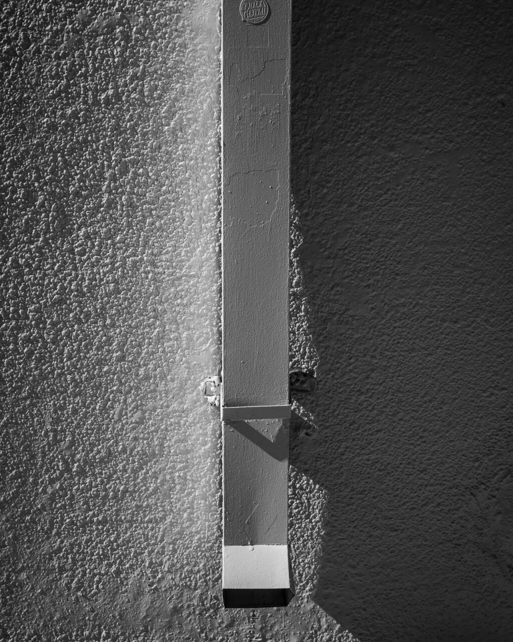 A drainpipe in the Montrose area of Houston - M10 monochrom