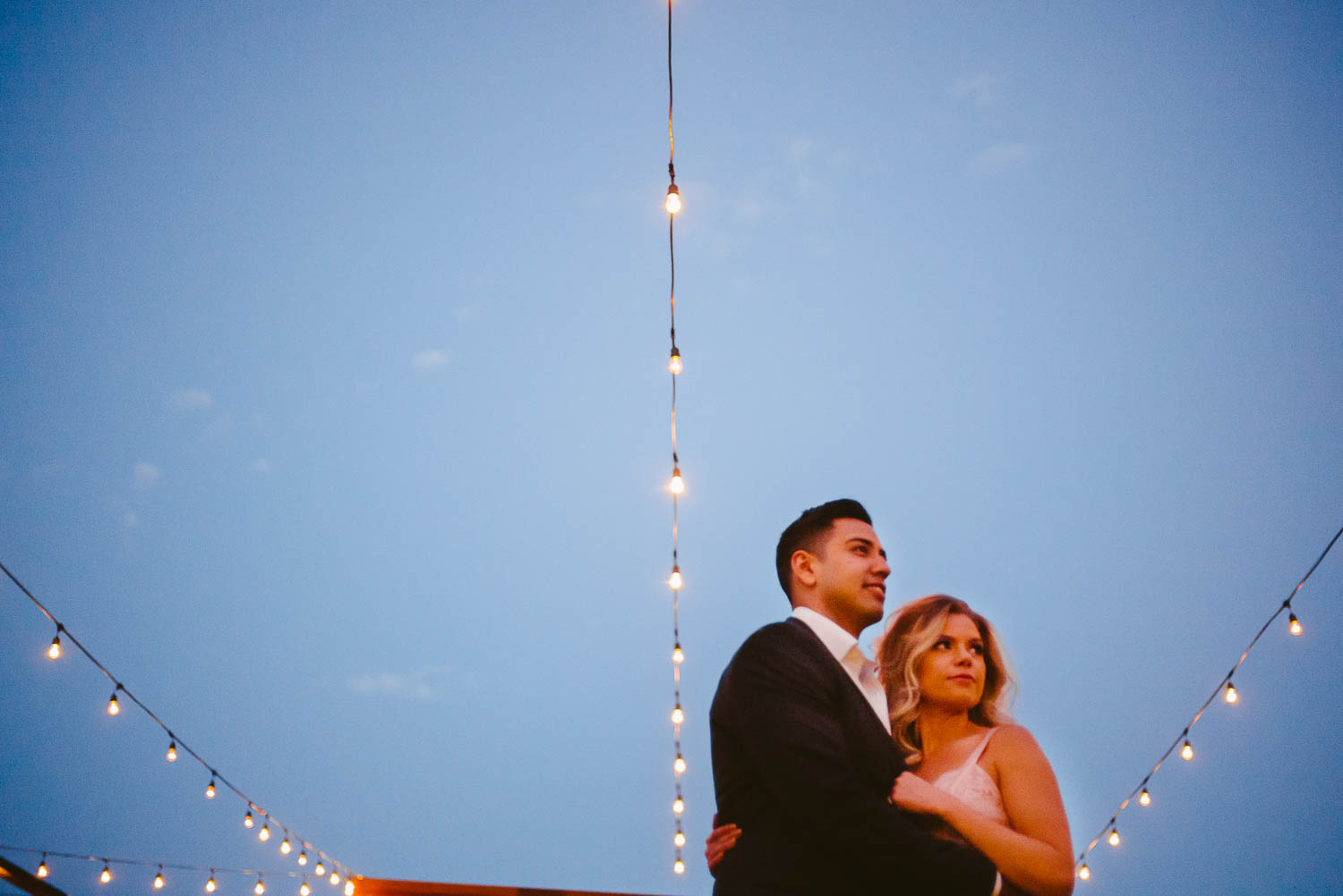 Hays Street Bridge Couple session at Alamo Beer Large indoor/outdoor space with picnic tables & cornhole featuring craft draft beer & live music.