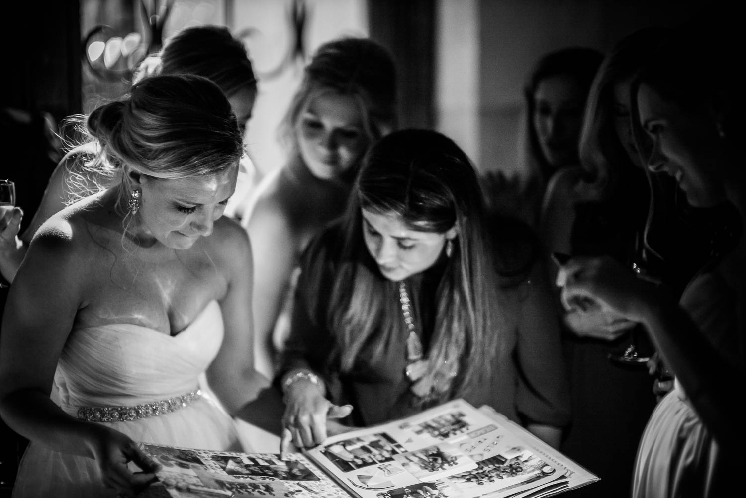 A gift scapbook for the bride Bell Tower on 34th Houston-Leica wedding photographer-Philip Thomas Photography