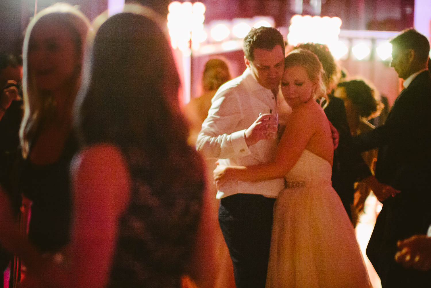 Last dance photo of wedded couple Rebecca and Luigi Bell Tower on 34th Houston-Leica wedding photographer-Philip Thomas Photography