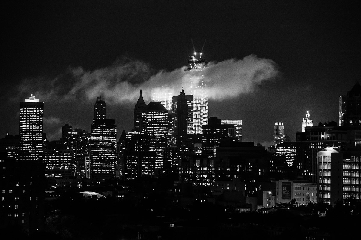 New York skyline and the building One World Trade Center