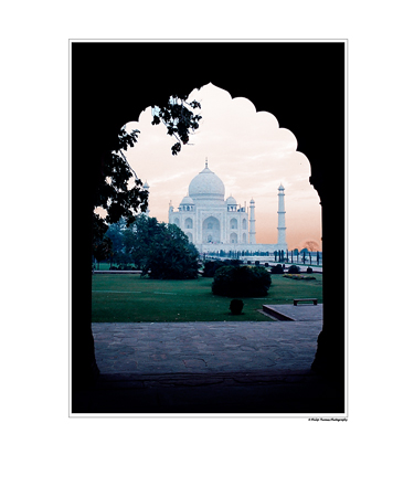 Taj Mahal Location; Agra, India captured during the QE2 WC