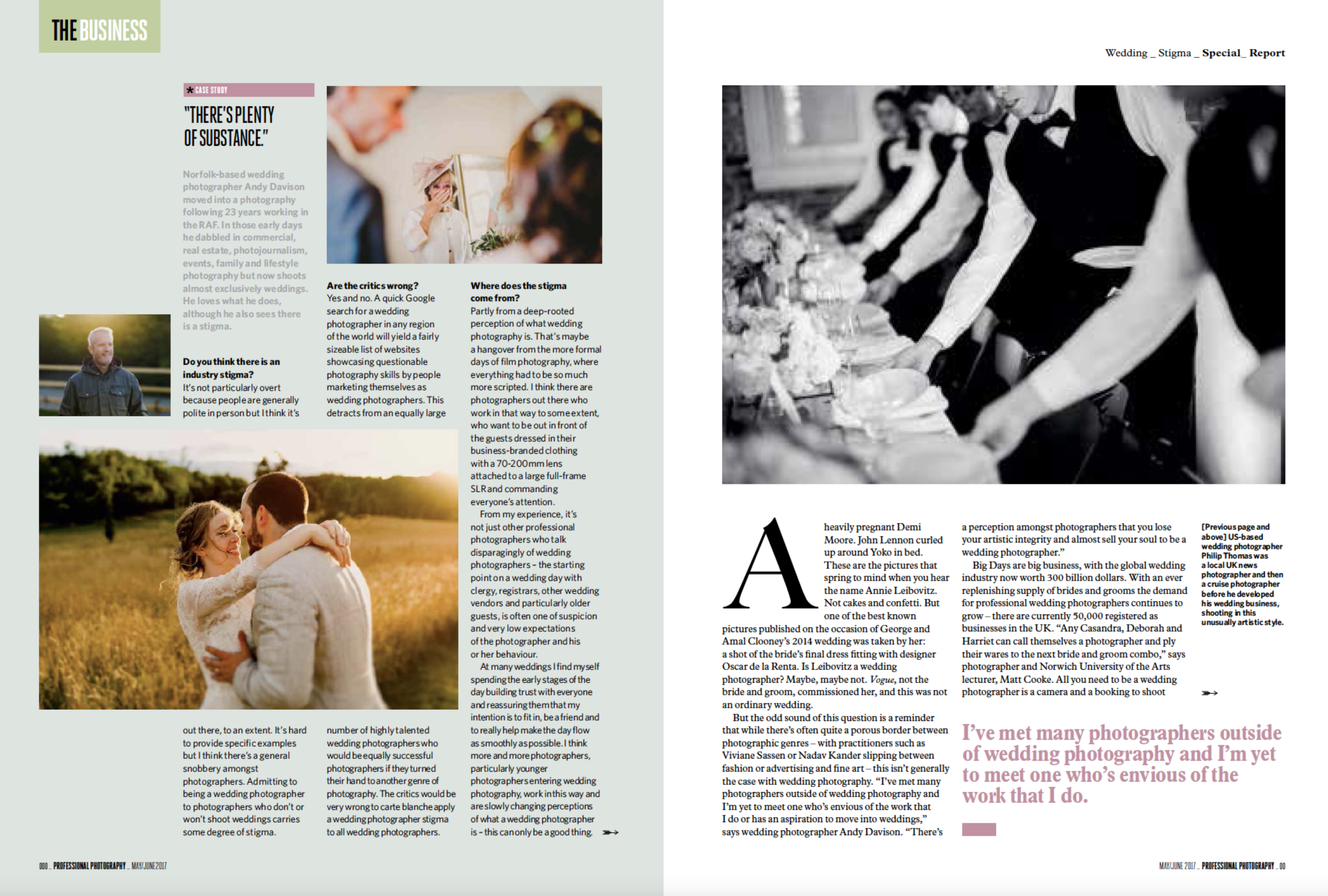 Do wedding photographers deserve our respect? Page 2 of 4 courtesy of Professional Photography Magazine