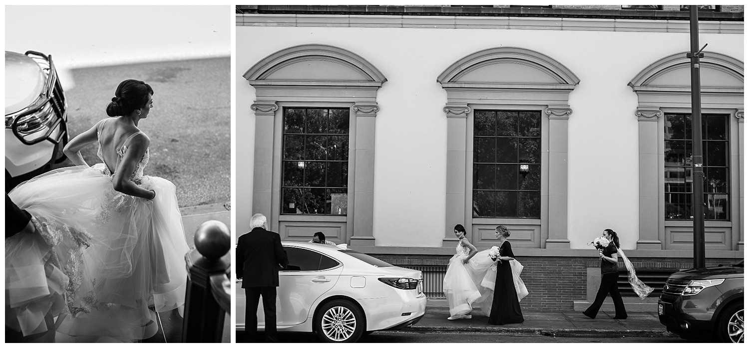 Deedra departs the hotel Wedding St Anthony Reception-Philip Thomas