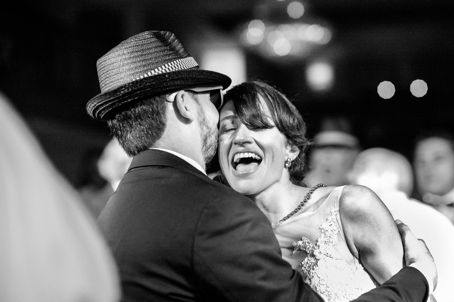 Couple dance closely at Wedding St Anthony Reception-Philip Thomas