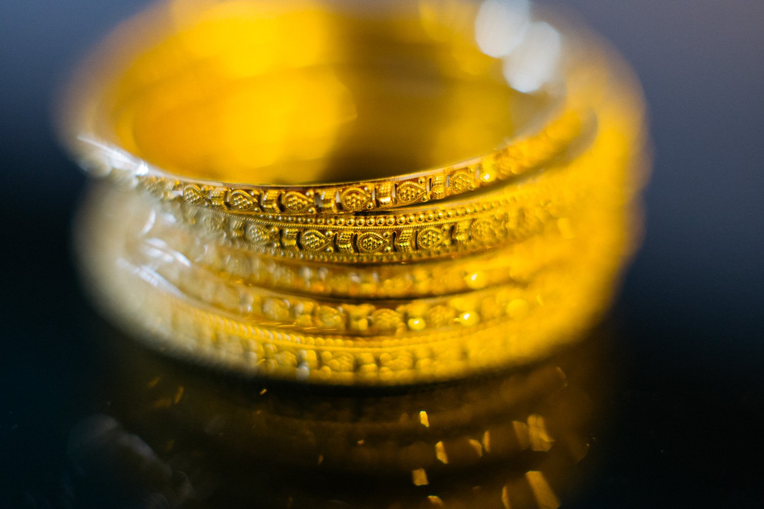 Jewelry gold bangles Hindu Jewish fusion wedding Sugar Land Marriott Hotel Texas-017
