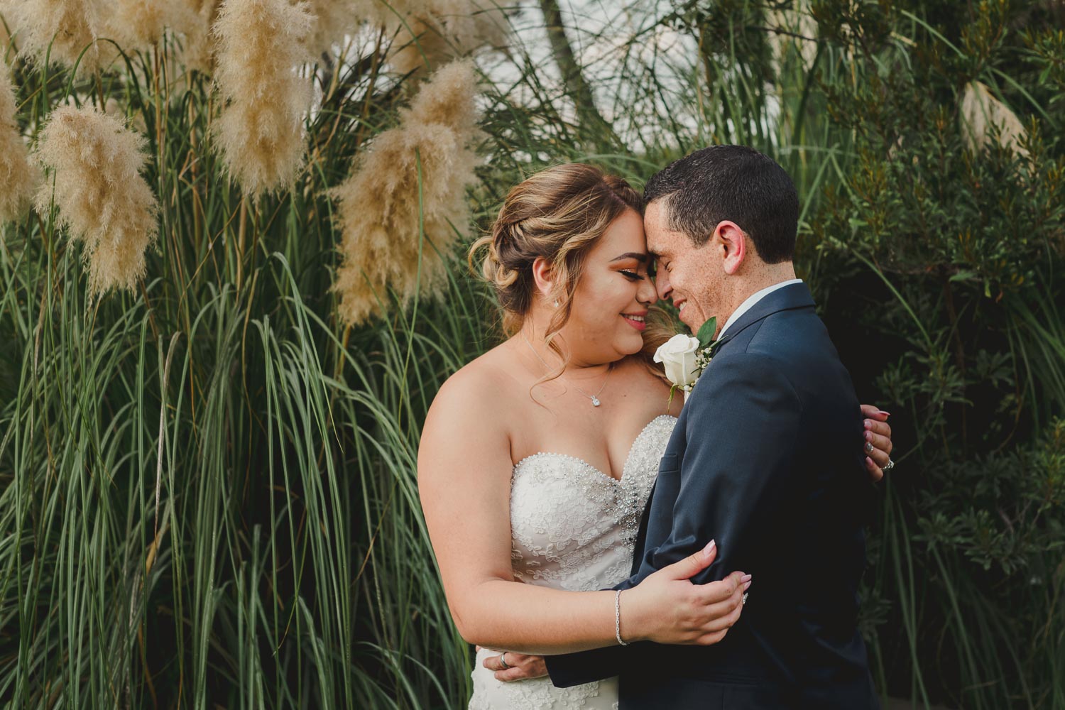 Bride and groom posed photo at the Stonehaven at The Milestone Wedding Photos-Philip Thomas