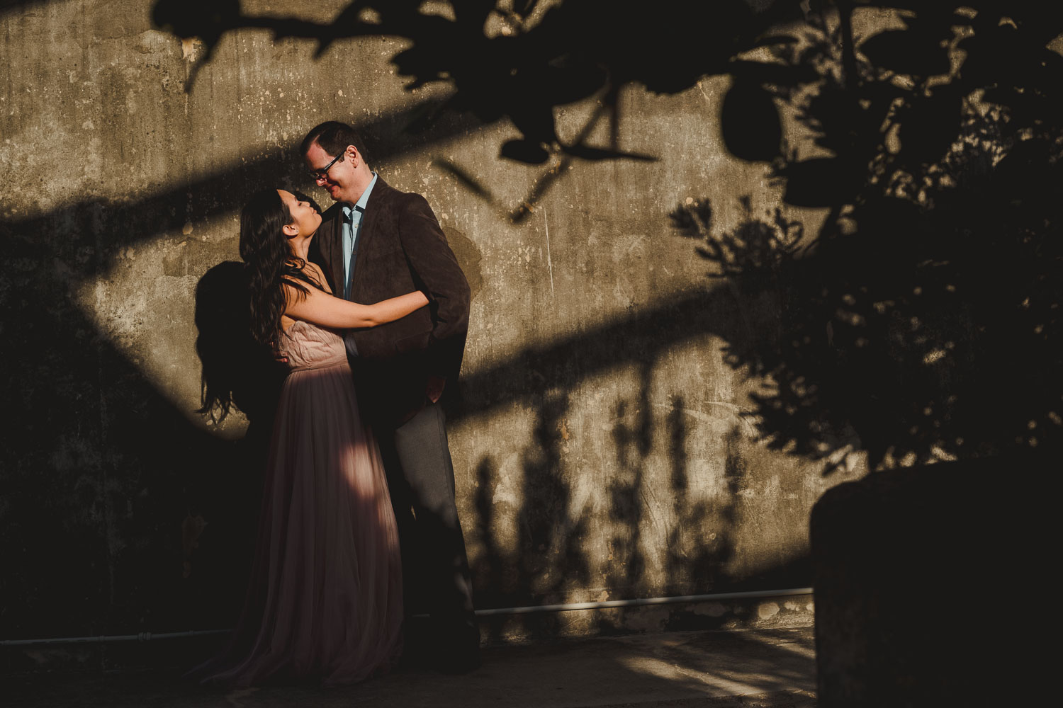 San Antonio Botanical Gardens Engagement Photos