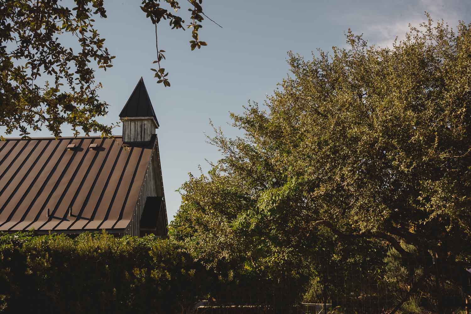 Decor and details show roof of -Paniolo Ranch Wedding Reception-Philip Thomas