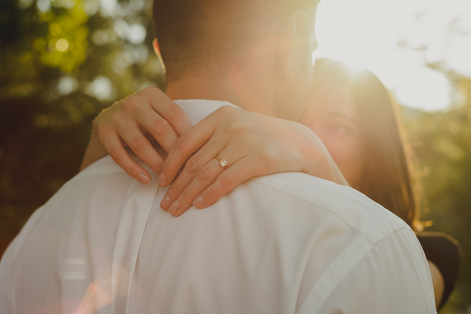 Jennifer and Eric's Hill Country engagement shoot in Hunt, Texas