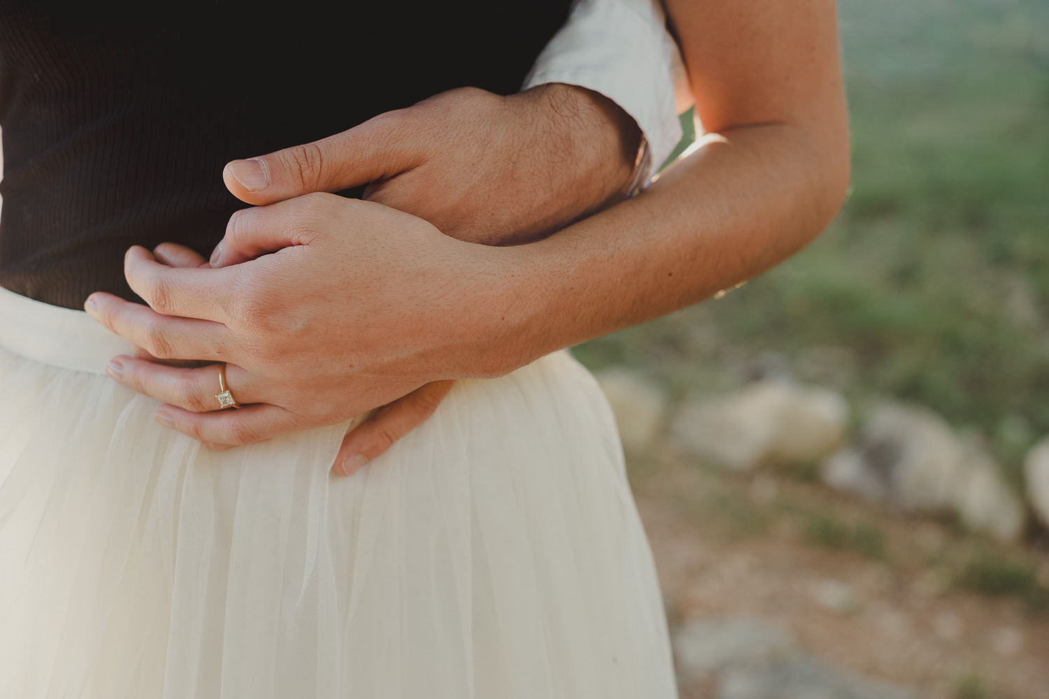 Jennifer and Eric's Hill Country engagement shoot in Hunt, Texas