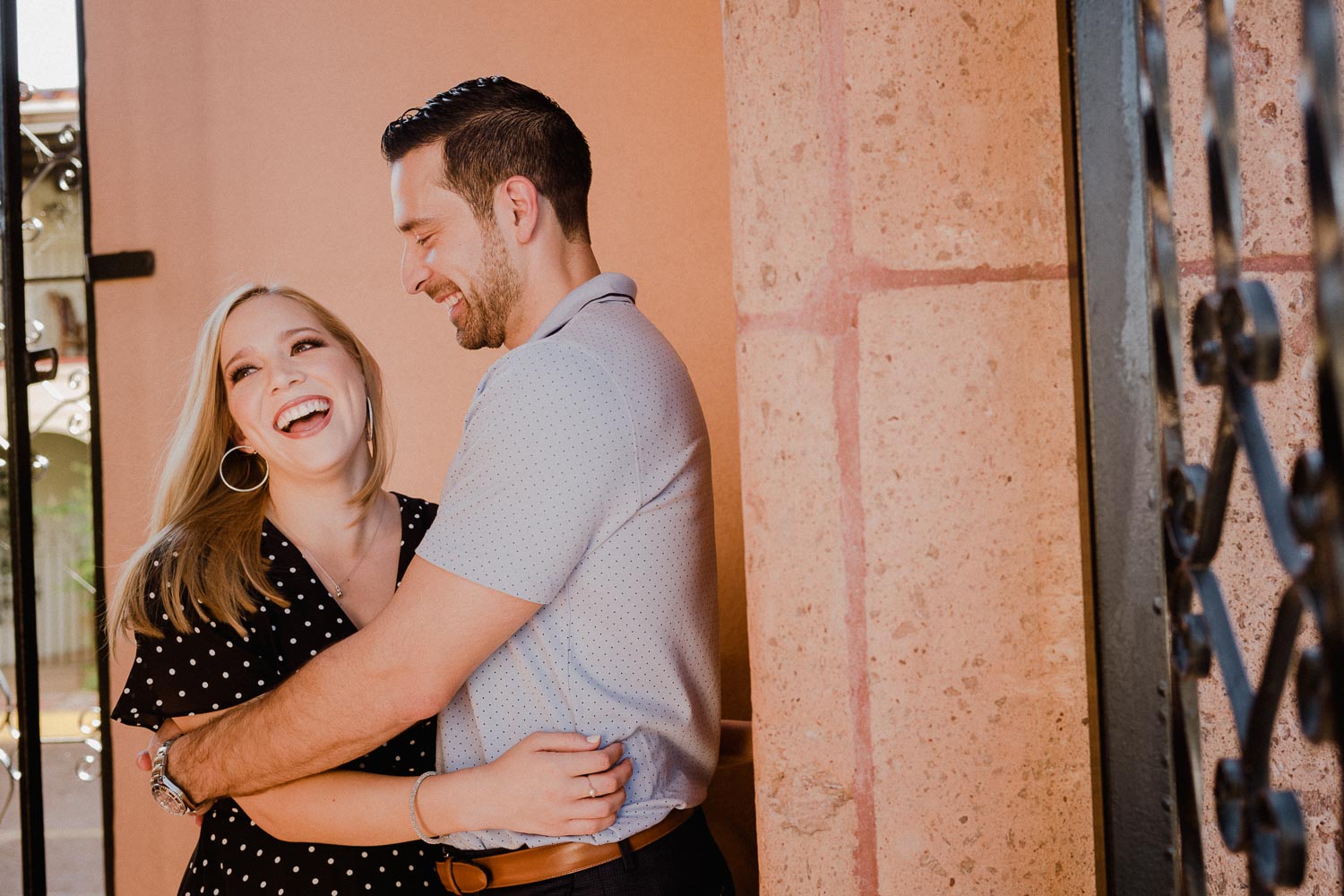 Laredo Engagement Session at La Posada Hotel Texas _ Stephanie + Mark-06